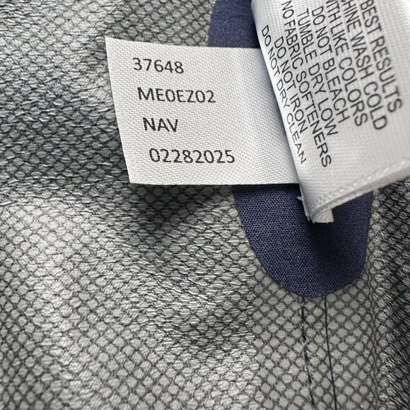 Peter Millar Men's Sport Shield Short Sleeve Golf Waterproof Rain Shell, XL Navy - Picture 14 of 16